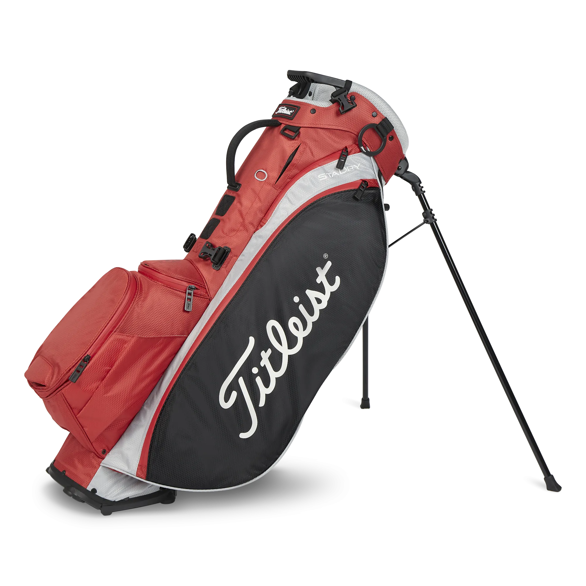 2023 Titleist Players 5 StaDry Bag - Dark Red/Grey/Black