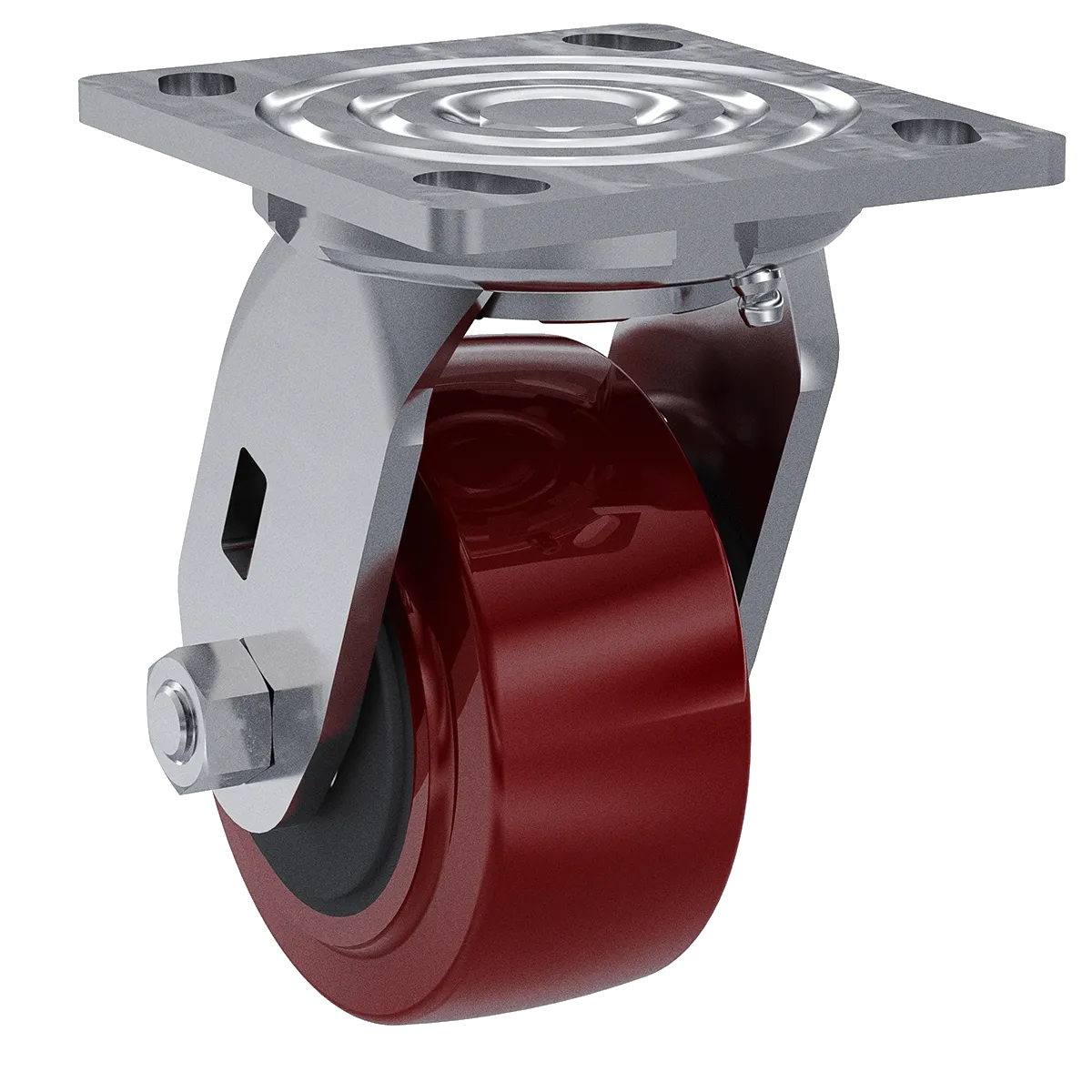 4" x 2" Polyurethane Swivel Caster