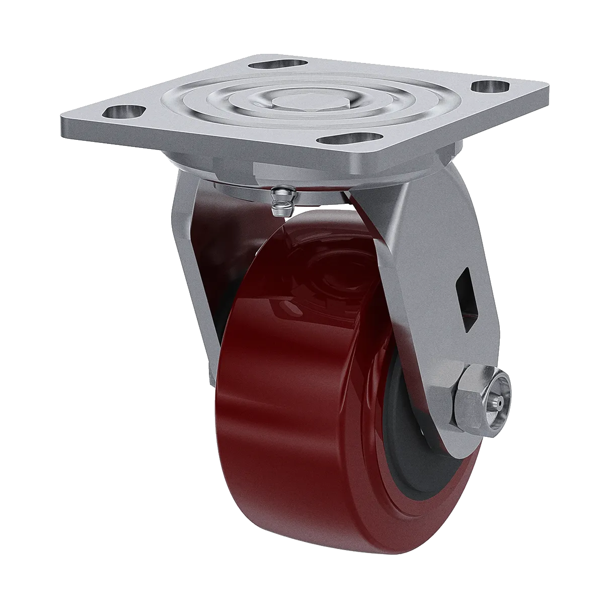4" x 2" Polyurethane Swivel Caster