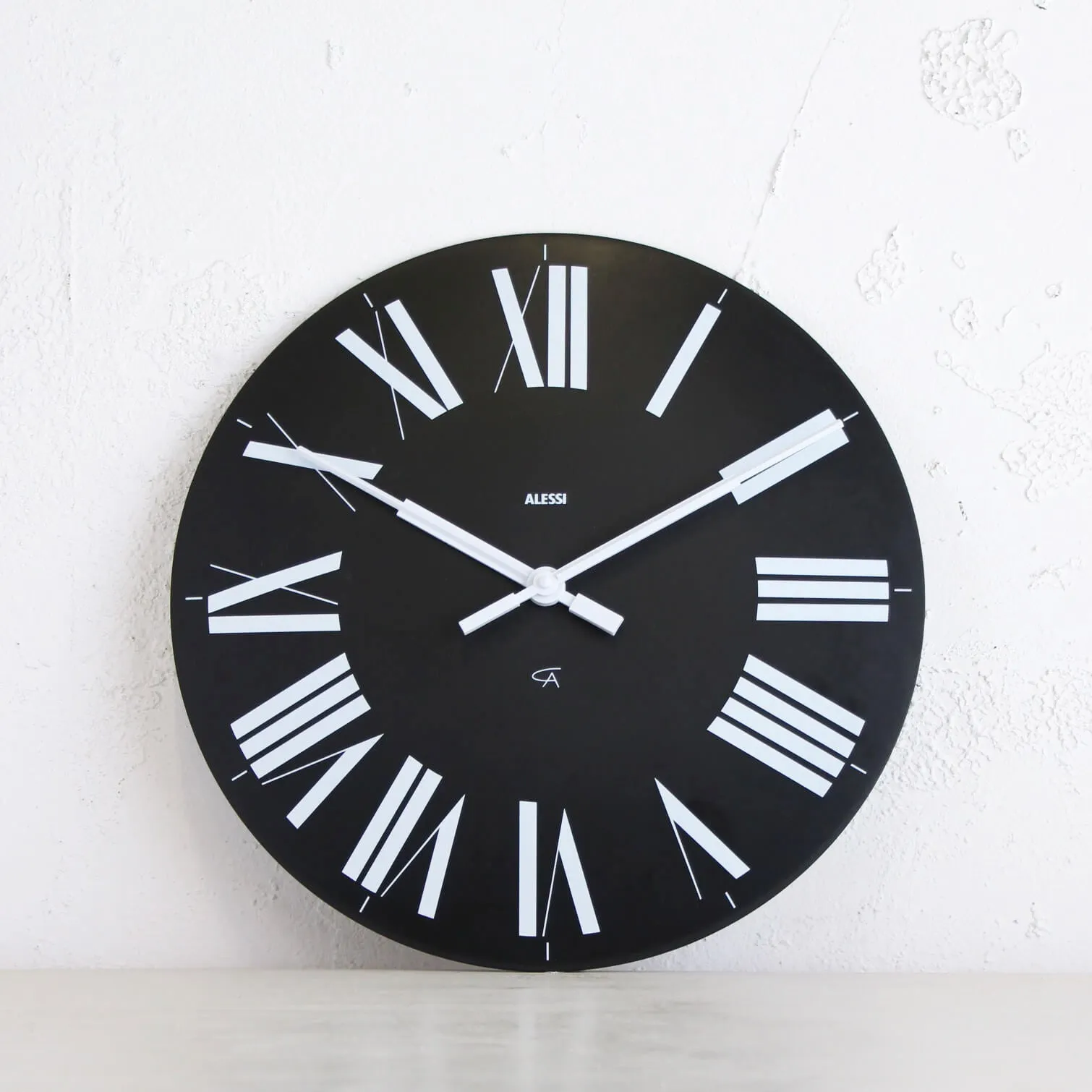 ALESSI  |  FIRENZE WALL CLOCK  |  BLACK  |  36CM