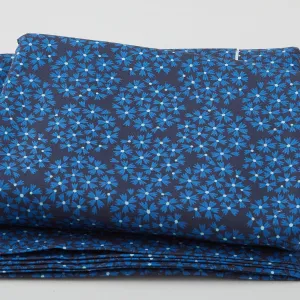Arcadia - Inflorescence Navy 3 Yard Cut
