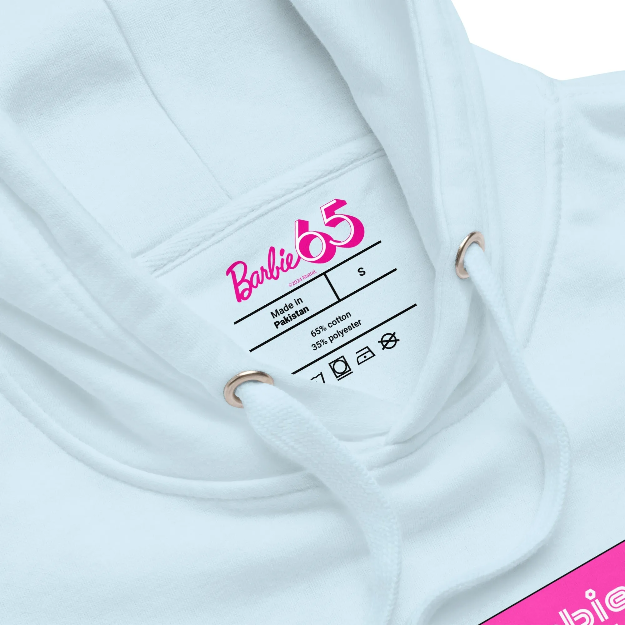 Barbie 2000's Logos Blue Hoodie
