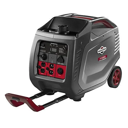 Briggs & Stratton 30545 P3000 PowerSmart 3000-Watt Inverter Generator with (4) 120-Volt AC Outlets & (1) 12-Volt DC Outlet