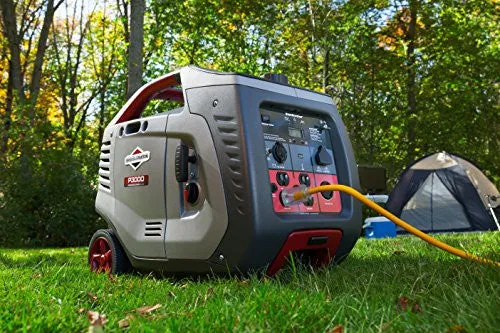 Briggs & Stratton 30545 P3000 PowerSmart 3000-Watt Inverter Generator with (4) 120-Volt AC Outlets & (1) 12-Volt DC Outlet