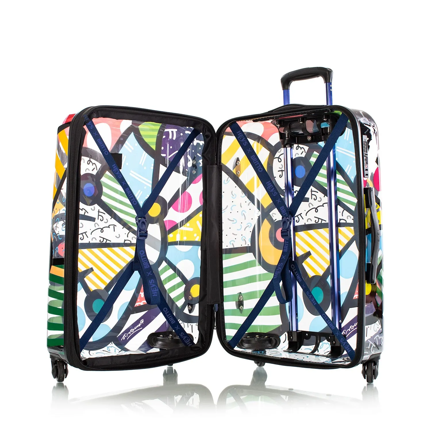 Britto - Butterfly Transparent 26" - The Art of Modern Travel™