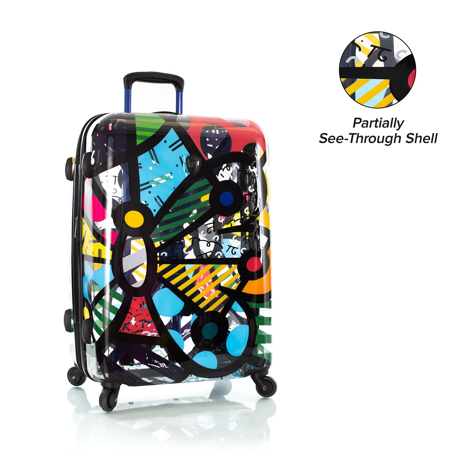 Britto - Butterfly Transparent 26" - The Art of Modern Travel™