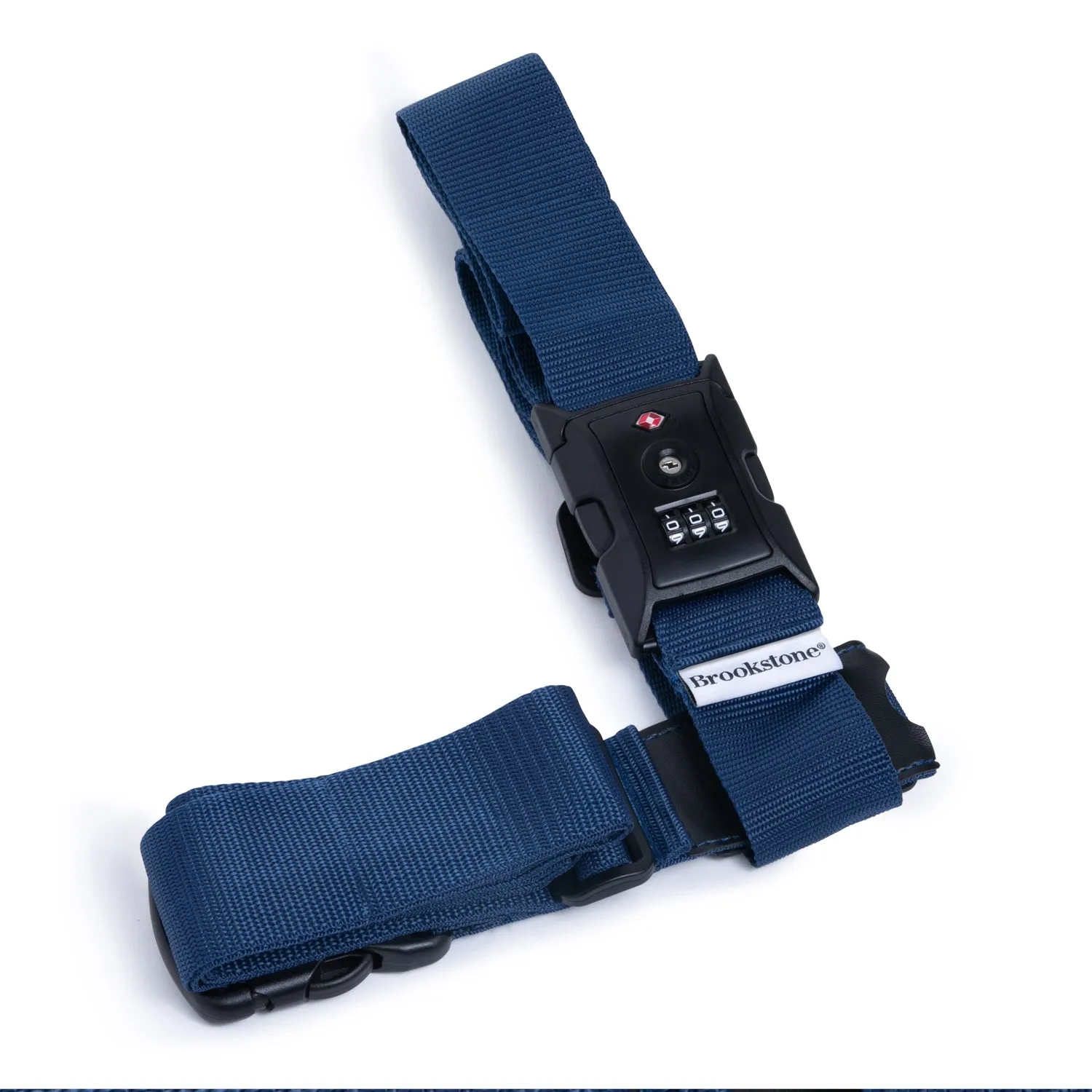 Brookstone 2 Way Luggage Strap   Combo Lock