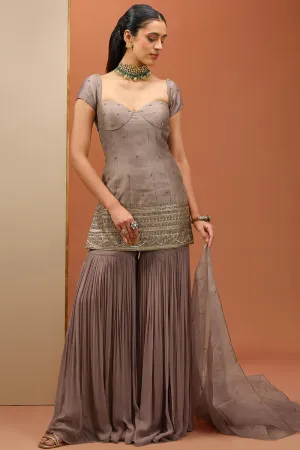 Brown Kurta Set