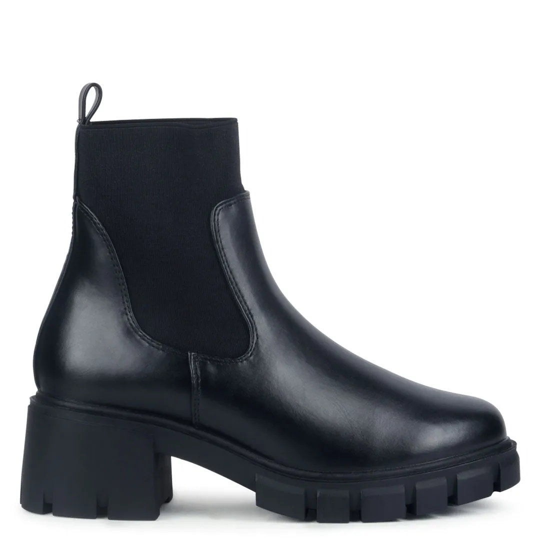 Chunky All Black Chelsea Boot