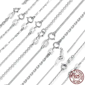 Classic Basic Chain 100% 925 Sterling Silver