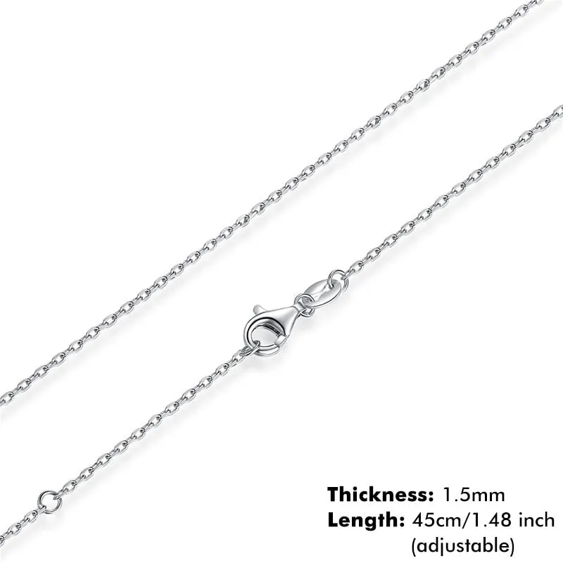 Classic Basic Chain 100% 925 Sterling Silver