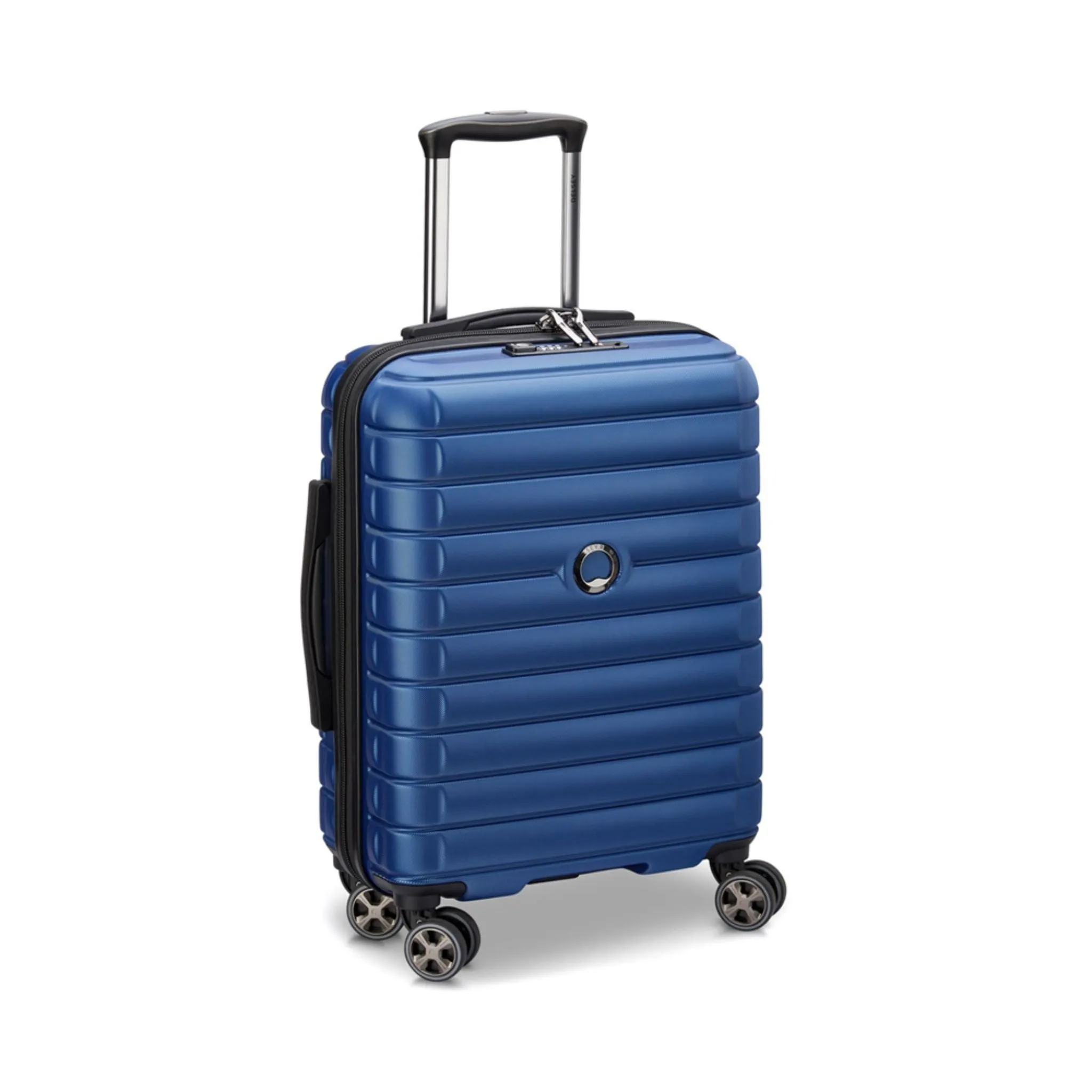 Delsey Paris Shadow 5.0 DY2878801P 75cm 4 Double Wheels Expandable Trolley Case - Blue
