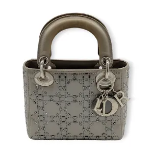 Dior Rhinestone Mini Lady Dior Bag - '10s