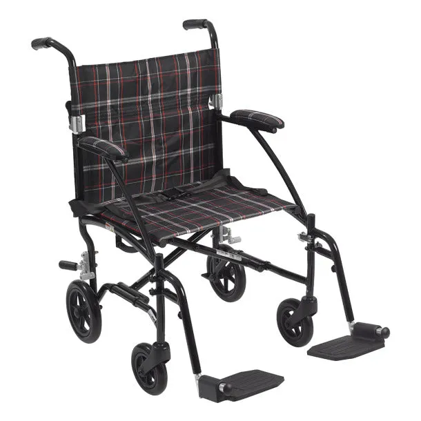 Drive Medical Fly Lite Aluminum Transport Chair