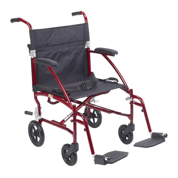 Drive Medical Fly Lite Aluminum Transport Chair