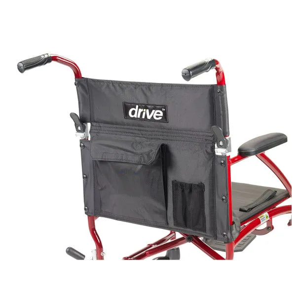 Drive Medical Fly Lite Aluminum Transport Chair