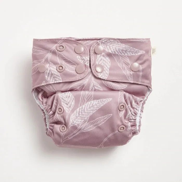 EcoNaps Modern Cloth Nappy | Mauve Native