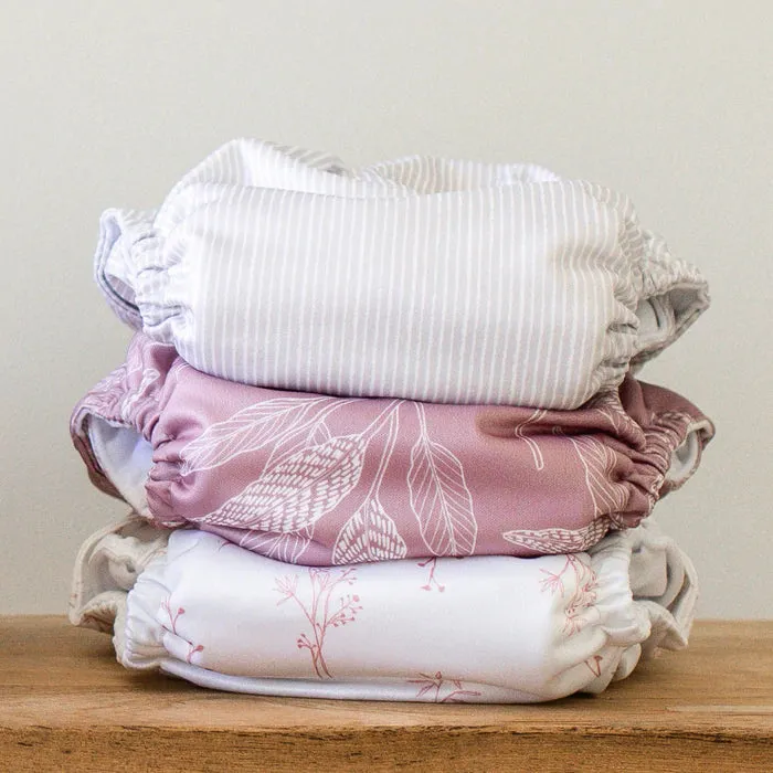 EcoNaps Modern Cloth Nappy | Mauve Native