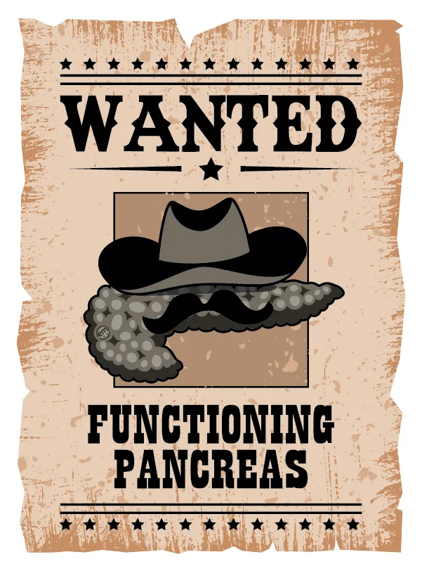 ExpressionMed Wanted Poster in Antique Brown Decal Sticker