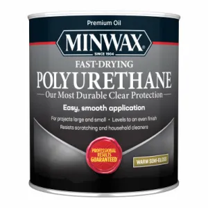 Fast-Drying Polyurethane Finish QUART - SEMI-GLOSS - CLEAR
