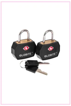 Globite TSA Luggage Locks - 2 Pack