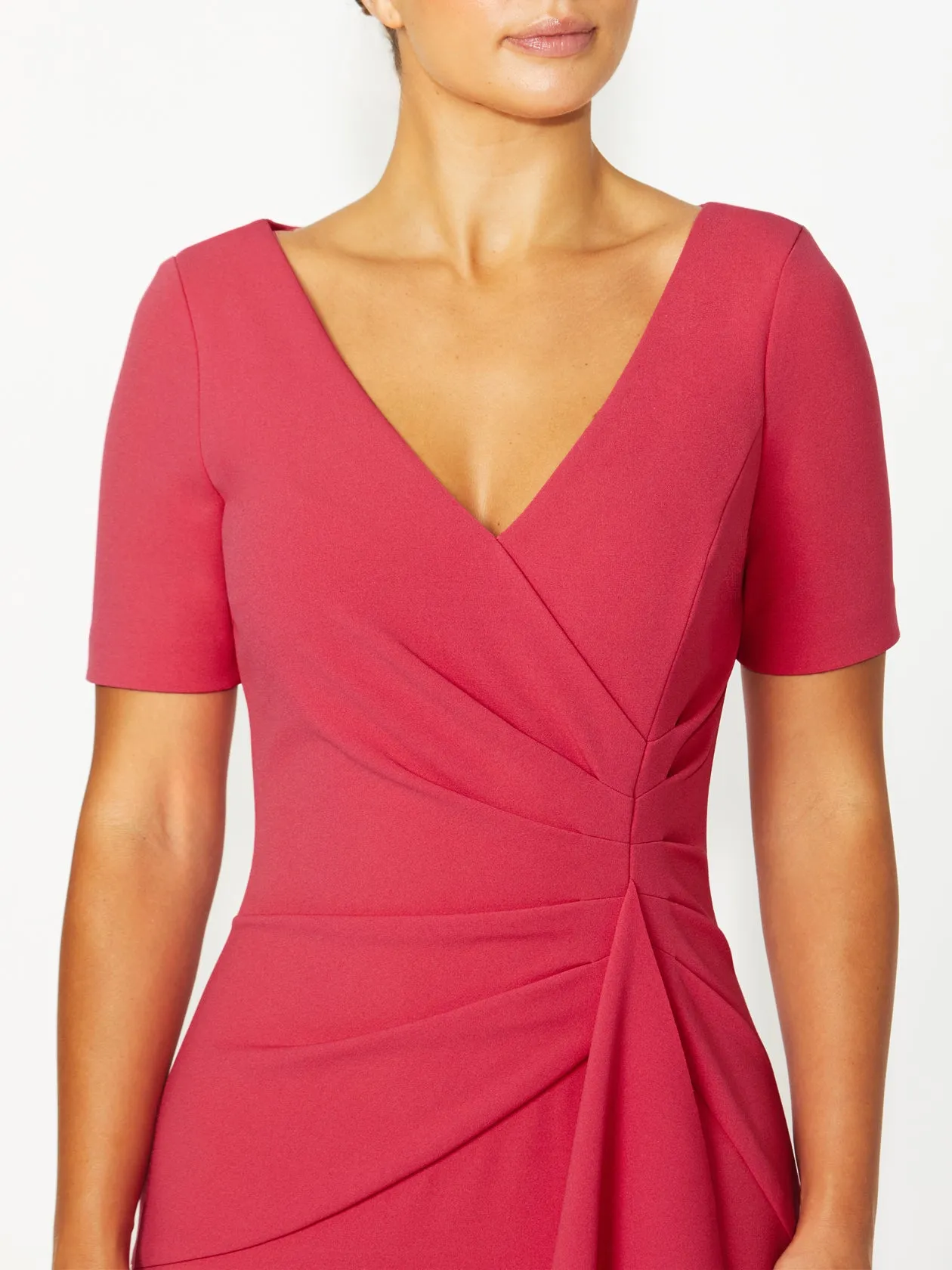 Harlow Raspberry Gown