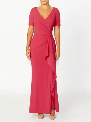 Harlow Raspberry Gown