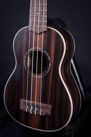 Kala Eby-S Ebony Soprano Ukulele