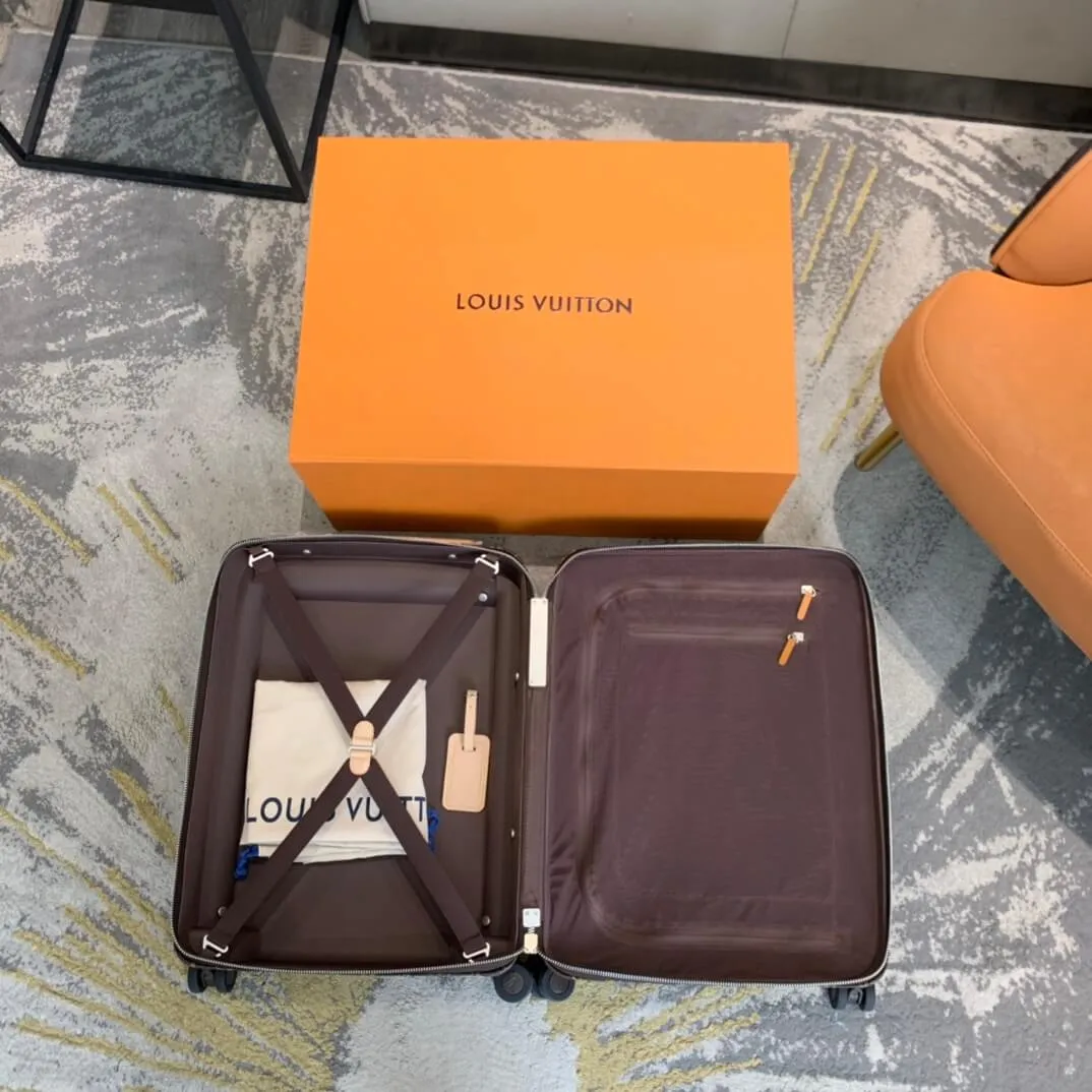 Louis Vuitton Daffy Duck Horizon 55 Brown Luggage Trolley With Monogram Canvas