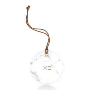 Marble Prints Circular Luggage Tag