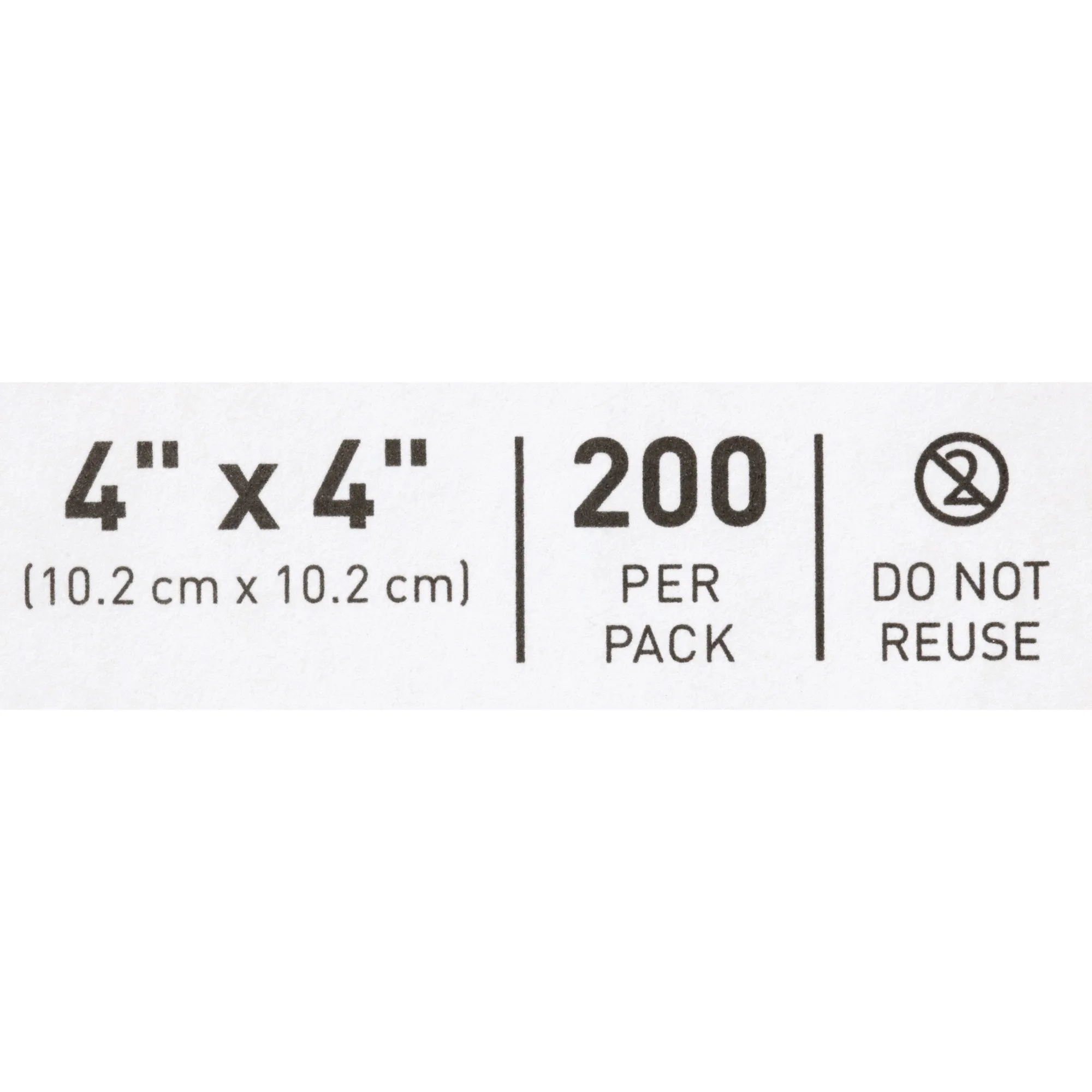 McKesson Nonwoven Sponges, NonSterile, 4 x 4 Inch