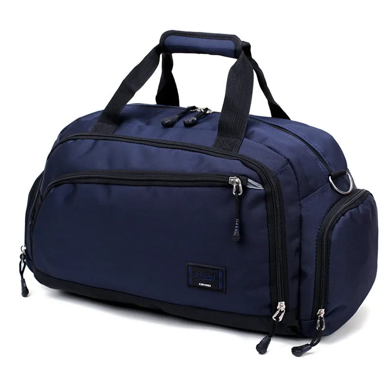 Men's Sports Cylinder Portable Travel Shoulder Bag