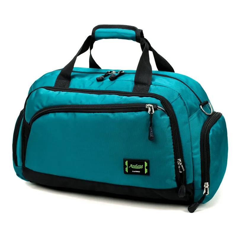 Men's Sports Cylinder Portable Travel Shoulder Bag