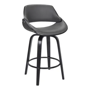 Mona Contemporary 26" Counter Height Swivel Bar Stool