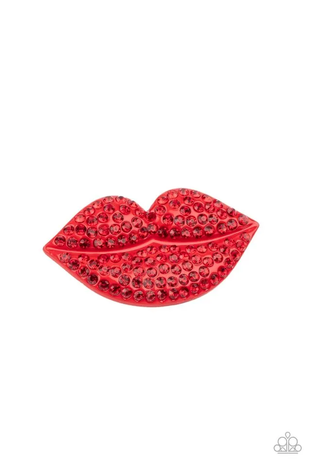 Paparazzi Hair Accessories ~ HAIR Kiss - Red