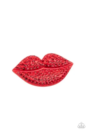 Paparazzi Hair Accessories ~ HAIR Kiss - Red