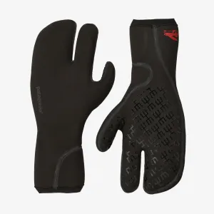 Patagonia R4 Yulex Three Finger Mittens-Black