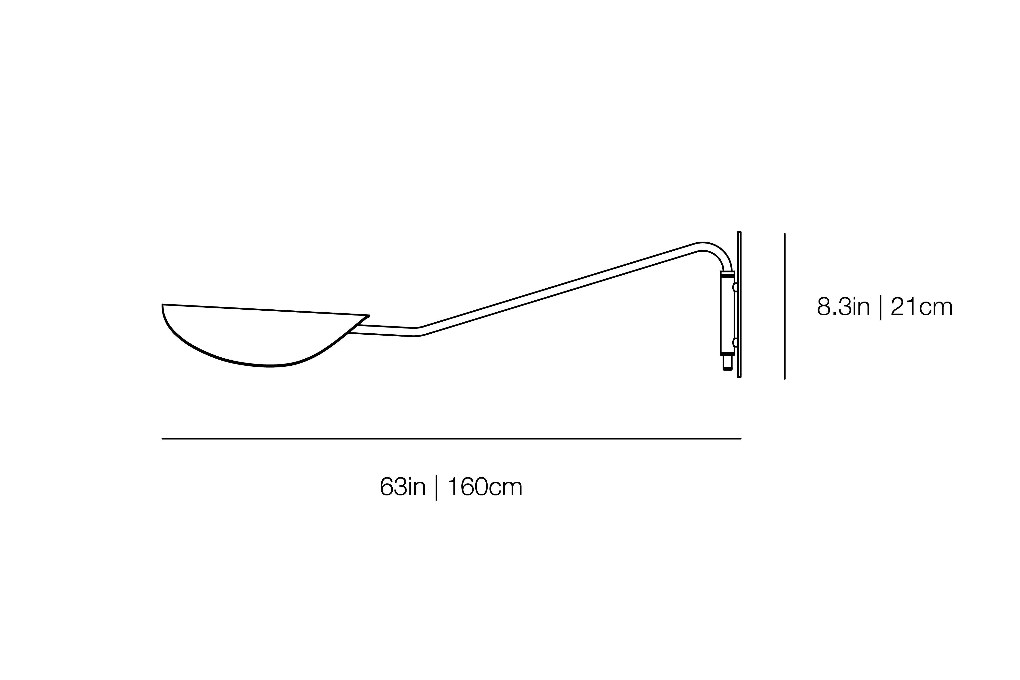 Plume 159 - Wall Lamp
