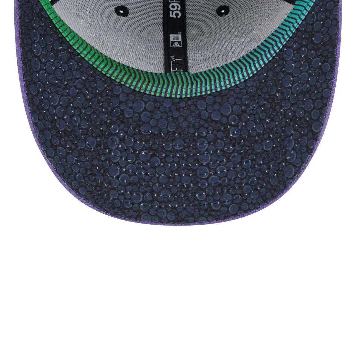 Rays New Era Black Purple City Connect On Field Low Profile 59Fifty Fitted Hat