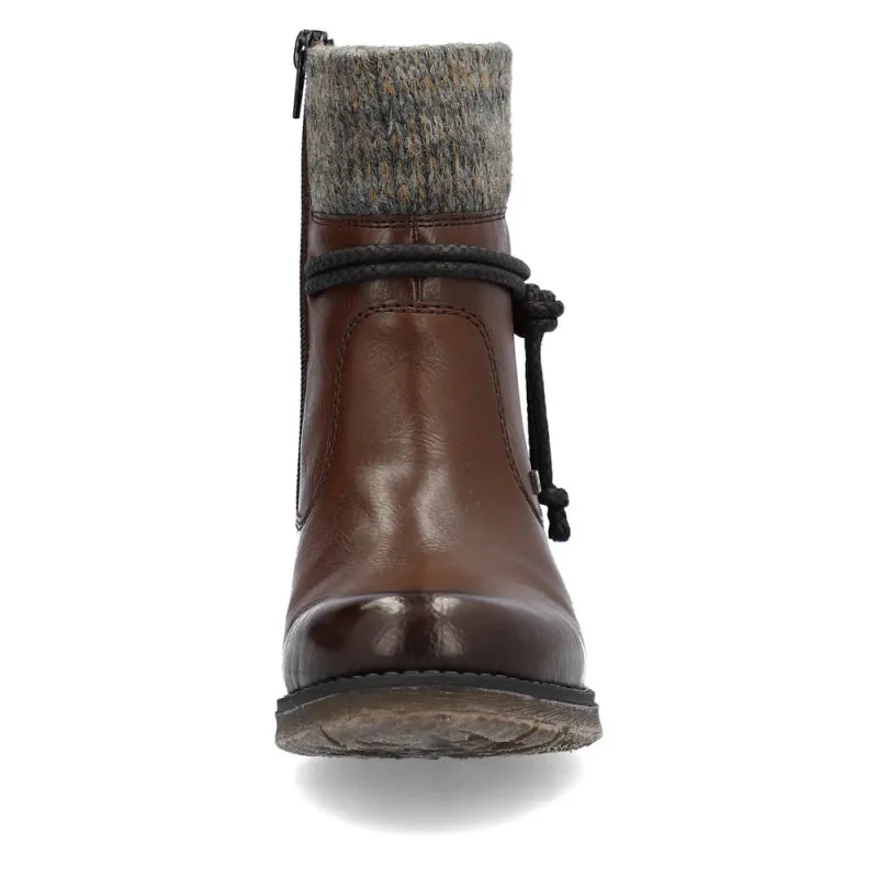 Rieker Women's Fee 79688-25 - Brown/Graphite