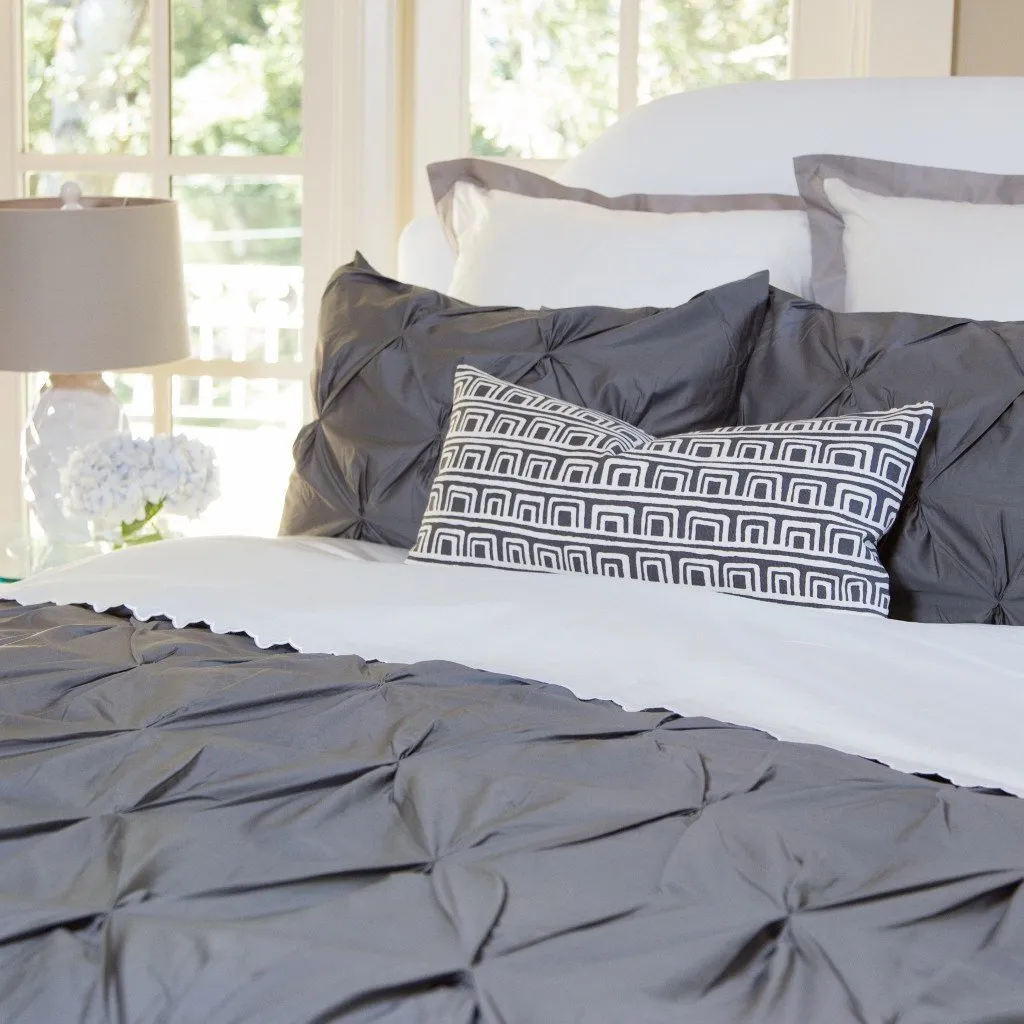 Slate Adobe Throw Pillow