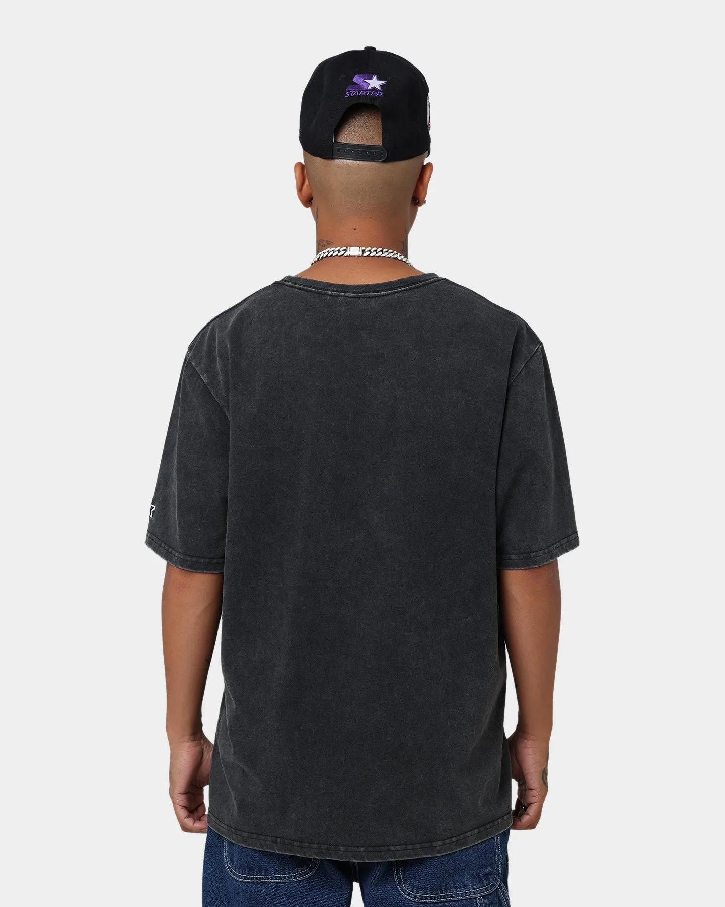 Starter Running Script Vintage T-Shirt Washed Black