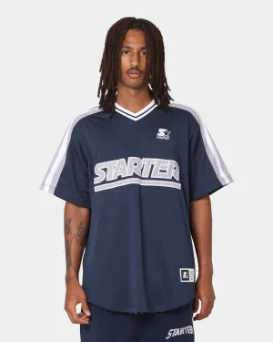 Starter Sideline Cage Jersey Navy/Grey