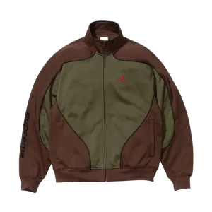 Supreme x Jordan Track Jacket 'Brown/Olive'