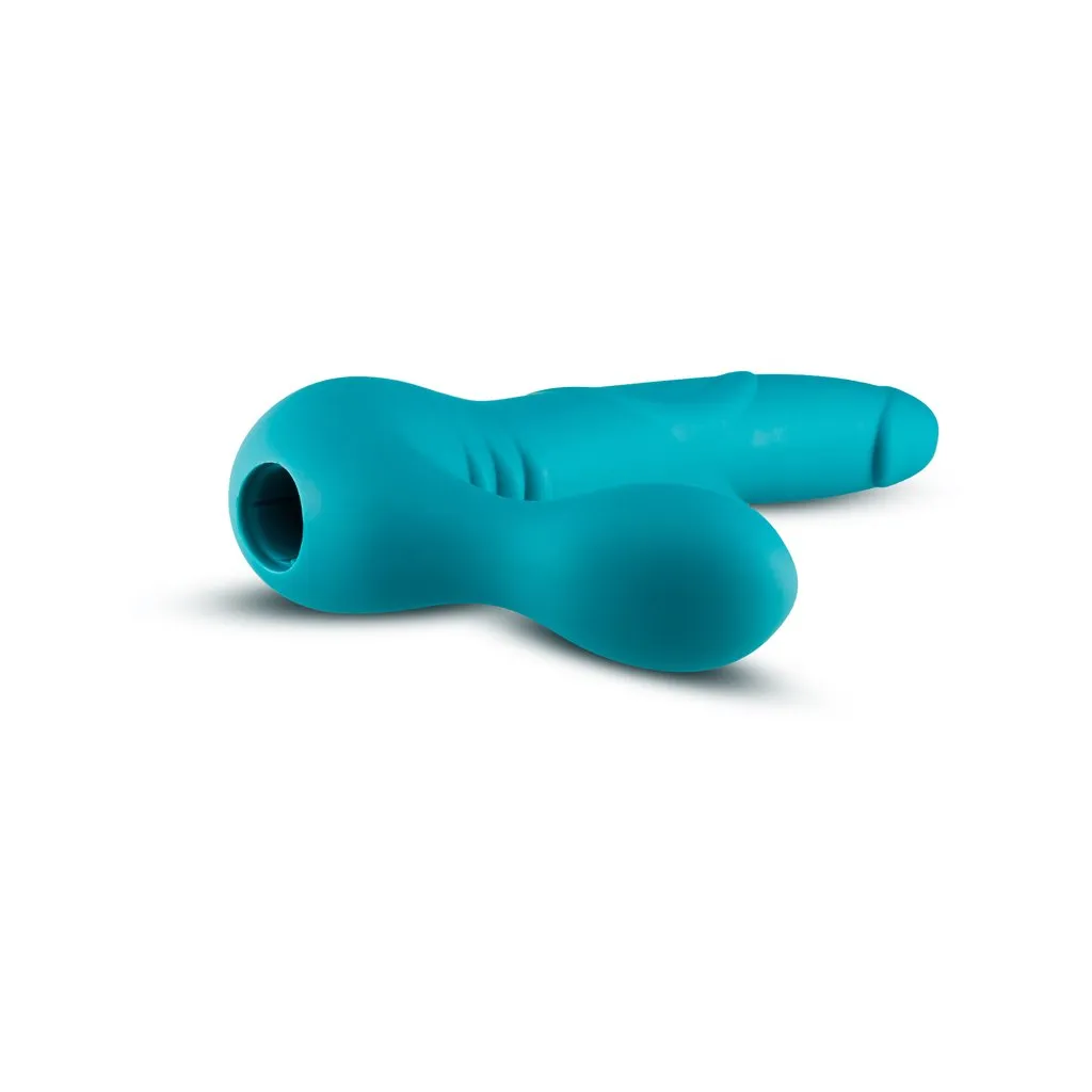 Temptasia - Luna - Strapless Silicone Dongs - Teal