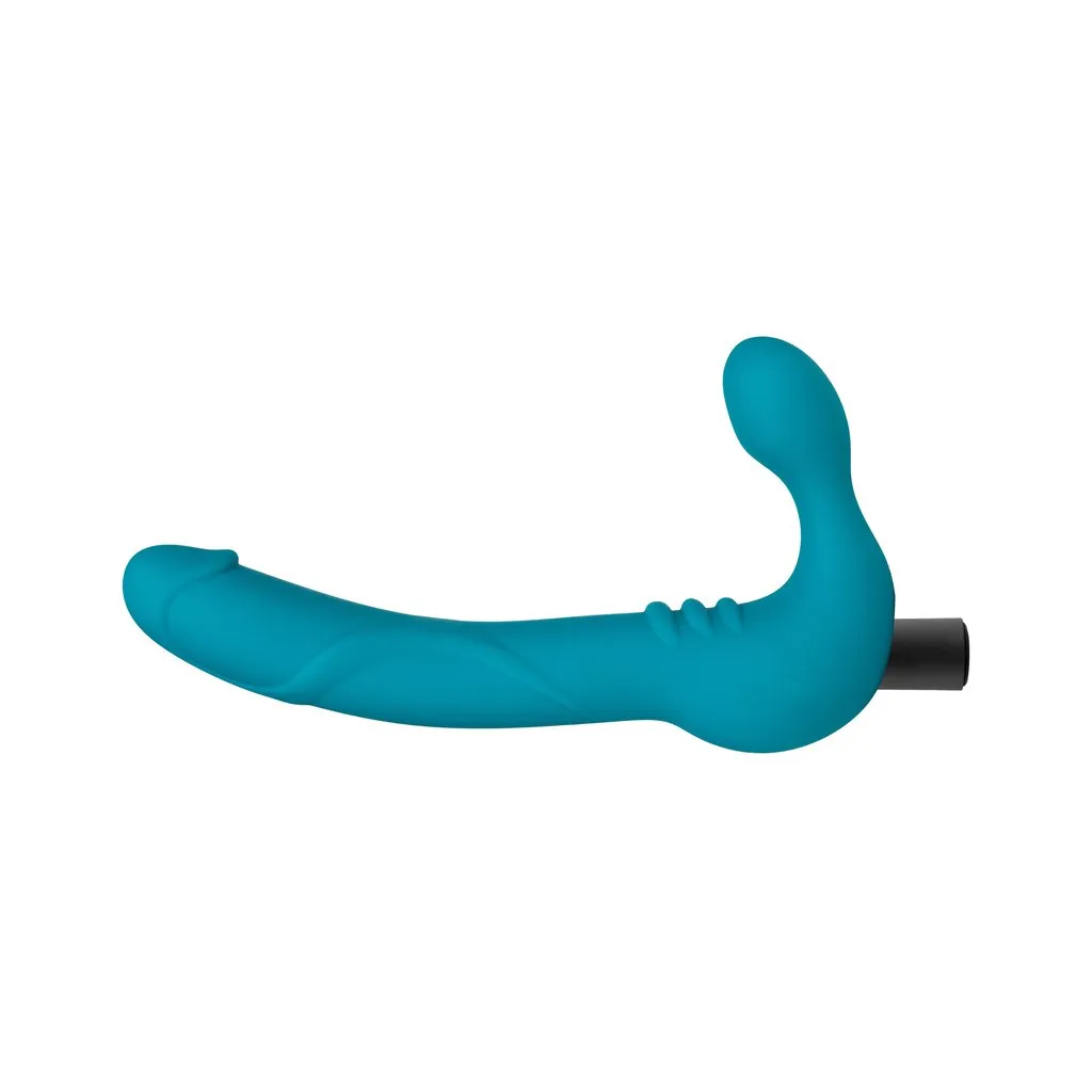 Temptasia - Luna - Strapless Silicone Dongs - Teal