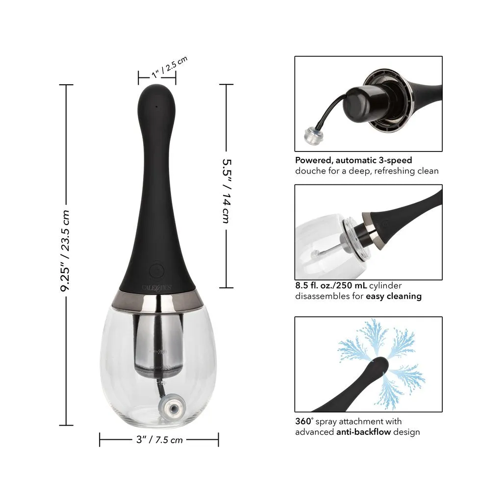 Ultimate Rechargeable Auto Douche - Black